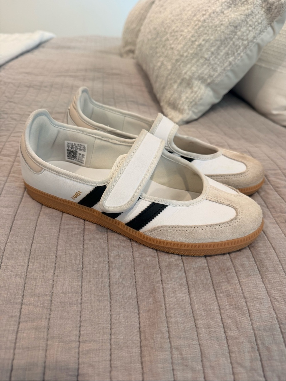 Adidas Samba Mary Jane White Big Kids size 7